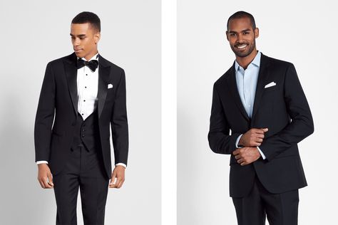 Tuxedo vs Suit: Details Make the Difference | The Black Tux Blog Suits, Fashion, Men, Suit Fashion, Tuxedo, Men’s Suits, Different, Tux, Suit Jacket