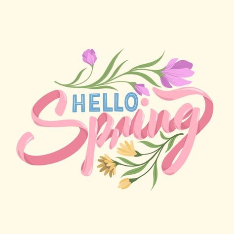 Floral, Disney, Halloween, Hello Autumn, Lettering, Hello Spring, Flores, Lettering Design, Spring Font