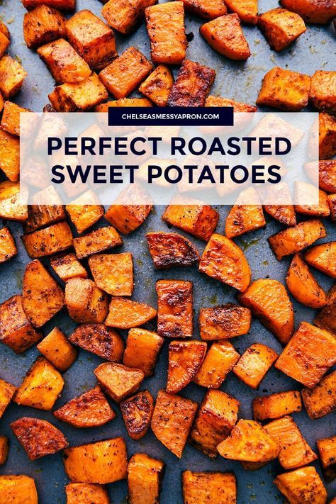 Healthy Recipes, Foodies, Paleo, Oven Roasted Sweet Potatoes, Roasted Sweet Potatoes, Paleo Roasted Sweet Potatoes, Cooking Sweet Potatoes, How To Cook Sweet Potato, Healthy Roasted Potatoes