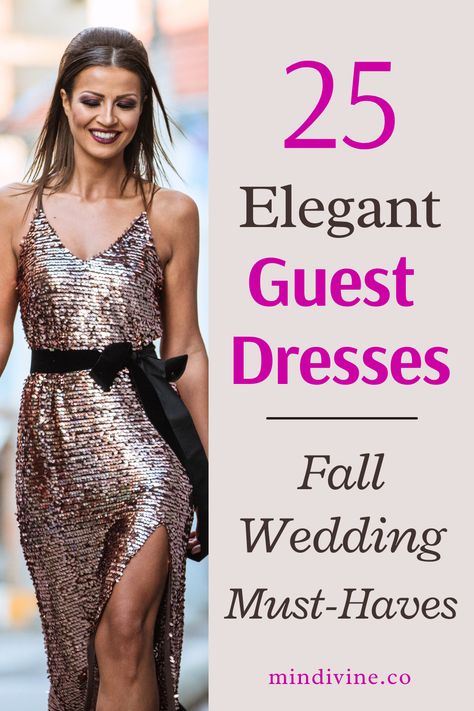 Looking for the perfect fall wedding guest dress? Look no further! Feast your eyes on this curated selection of 25 breathtaking dresses that capture the essence of autumn romance. Outfits, Fall Wedding Guest Dress, Fall Wedding Dresses, Fall Wedding Guest, Wedding Guest Dress, Formal Wedding Guest Dress, Wedding Attire Guest, Wedding Guest Looks, Guest Dresses
