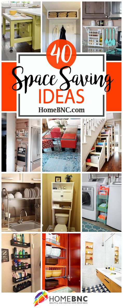 Apartment Living, Organisation, Home Organisation, Home, Home Improvement, Space Saving Ideas For Home, Organizing Your Home, Small Closet Storage, Home Organization
