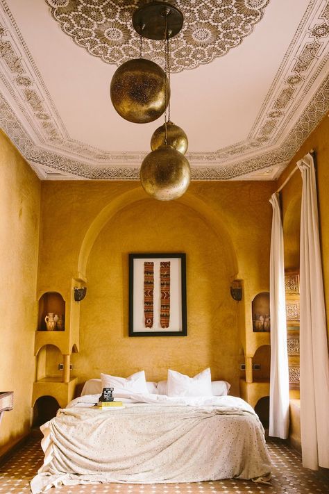 Double room - Marrakech - Morocco — RIAD JARDIN SECRET Decoration, Interior, Design, Inspiration, Haus, Modern, Dekoration, Moroccan Design, Bohemian House