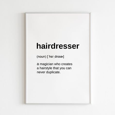 Instagram, Humour, Hair Salon Quotes, Hair Salon Decor, Hairstylist Quotes, Hairdresser Quotes, Hairdresser Gift, Home Hair Salons, Barber Shop Decor