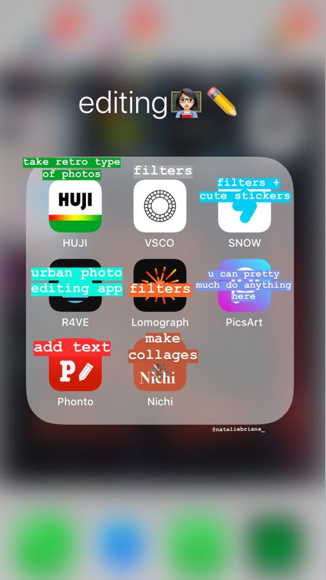 here are some great apps that I use to edit my pictures Apps, Instagram, Iphone, Editing Apps, Instagram Editing Apps, Video App, Application Edit Photo, Online Photo Editing, Instagram Editing