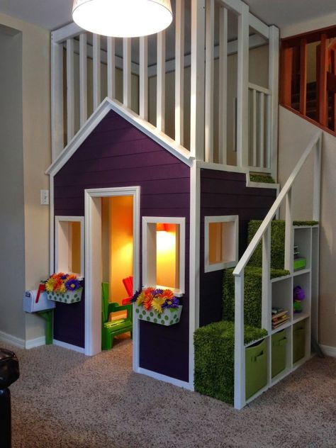 20 Indoor Playhouse Ideas Creating a Whole Little World for Your Kiddos Play, Rom, Dekorasyon, Kinder, Dekoration, Haus, Dekorasi Rumah, Kids Bedroom, Betta