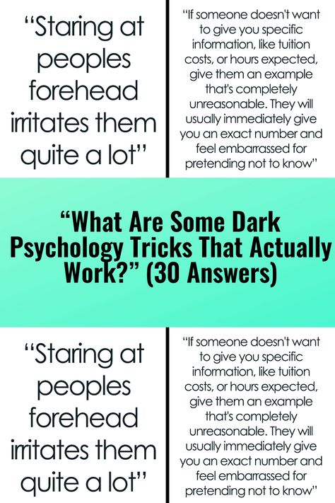 “What Are Some Dark Psychology Tricks That Actually Work?” (30 Answers) Feelings, Quotes, Relationship Tattoos, Low Key, When Someone, Work, Dark, Really Funny, Mentally Strong