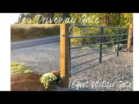 16+ Country Driveway Gate Ideas | Affordable, Easy & DIY - Outdoor Happens Homestead