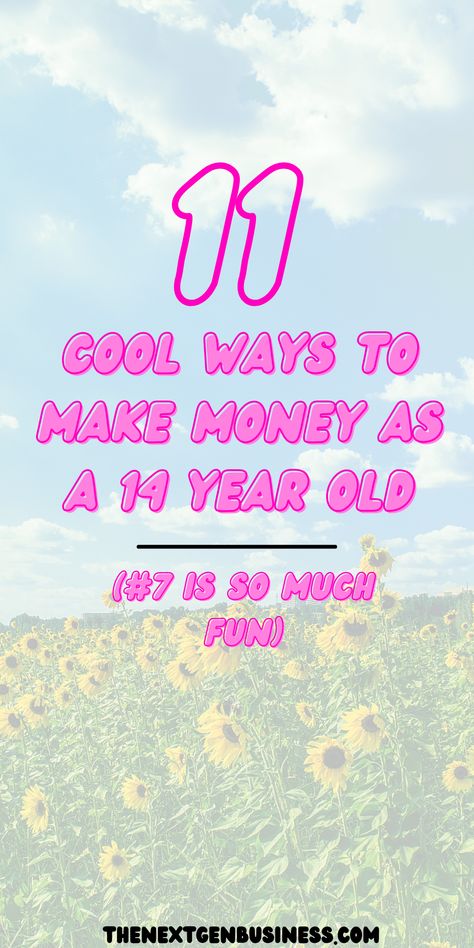 11 Ways to Make Money as a 14 Year Old Glow, Inspiration, Make Money For Teens, How To Earn Money For Teens, Online Jobs For Teens, Online Jobs From Home, Online Jobs, Making Money Teens, Jobs For Teens