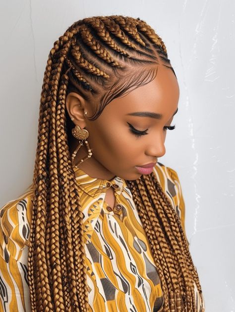 Spring into Style: The Enchanting World of Fulani Braids Hairstyles for 2024 Braided Hairstyles, Inspiration, Weave Hairstyles Braided, Fulani Braids, Jumbo Box Braids Styles Hairstyles, African Hair Braiding Styles, Braided Hairstyles Updo, Long Braids, Jumbo Box Braids Styles