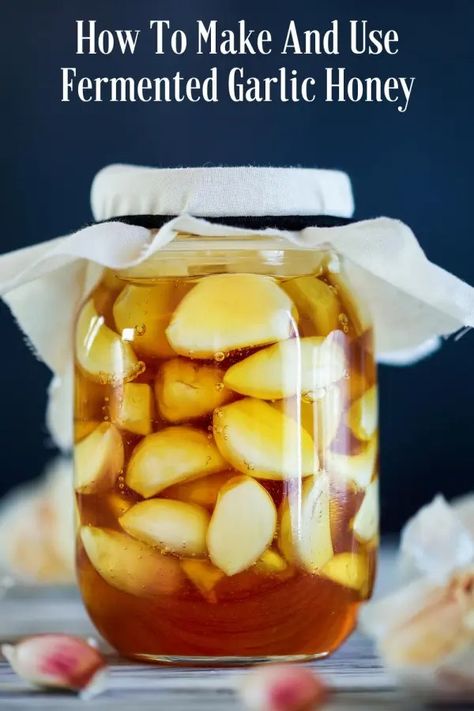 How To Make And Use Fermented Garlic Honey • Simple At Home