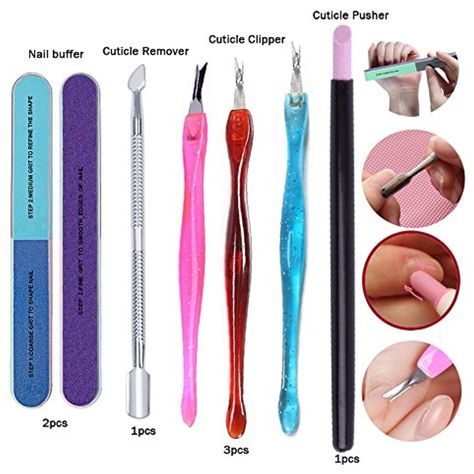 Cuticle Remover, Cuticle Remover Diy, Cuticle Care, Pedicure Tools, How To Remove Cuticles, Nail Art Tool Kit, Nail Care Tips, Nail Care Routine, Nail File