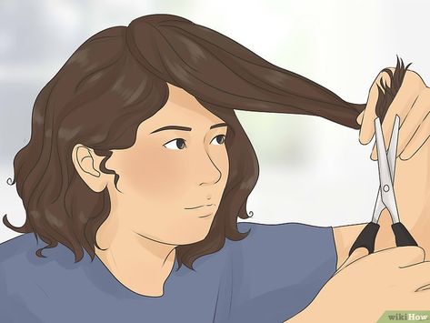How To Cut Your Own Hair, Hair Cutting Techniques, How To Layer Hair, Cut Own Hair, Cut My Hair, Diy Haircut, Curly Hair Diy, Thick Hair Styles, Thin Curly Hair