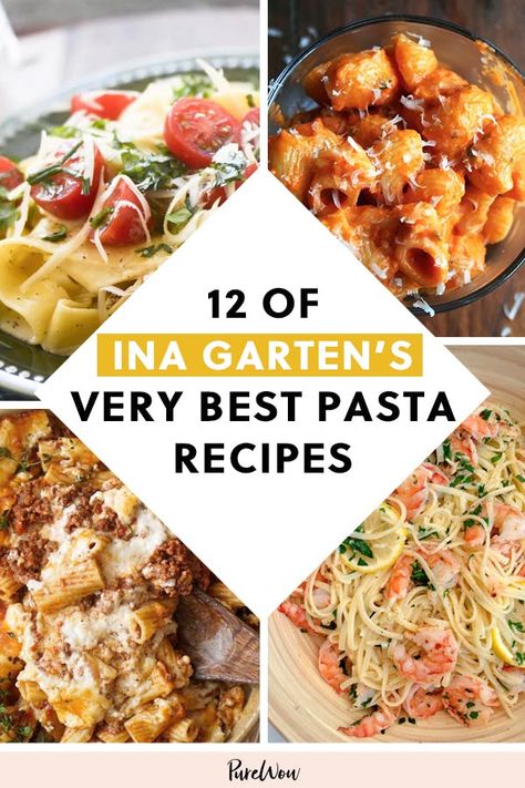 12 of Ina Garten’s Very Best Pasta Recipes #purewow #cooking #food #dinner #pasta #ina garten #lunch #recipe #easy Healthy Recipes, Barefoot Contessa, Pasta, Dessert, Ina Garten, Ina Garten Pasta Salad, Pasta Dinner Recipes, Easy Pasta Dinner, Ina Garten Pasta Recipes
