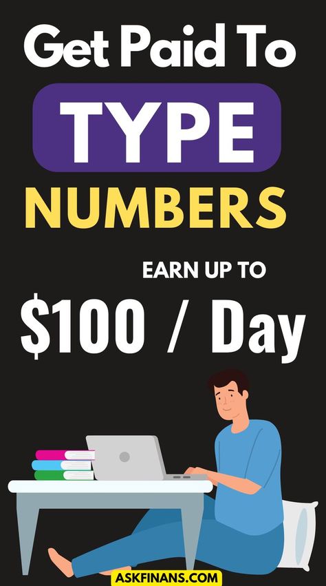 If you’re looking for typing jobs that don’t require any additional effort, there are some jobs that pay for typing words #typingnumbers #type #wfhjobs #makemoneyonline #sidehustle Typing Jobs From Home, Transcription Jobs From Home, Online Typing Jobs, Online Jobs For Teens, Online Jobs For Students, Legit Online Jobs, Paying Jobs, Online Job Opportunities, Online Jobs From Home
