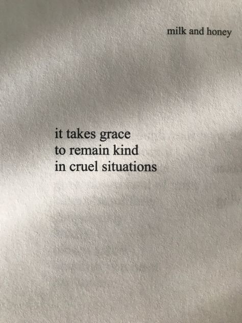 Wise words from Milk and Honey by Rupi Kaur True Quotes, Humour, Motivation, Inspirational Quotes, Life Quotes, Quotes To Live By, Inspirational Words, Favorite Quotes, Quotes Deep