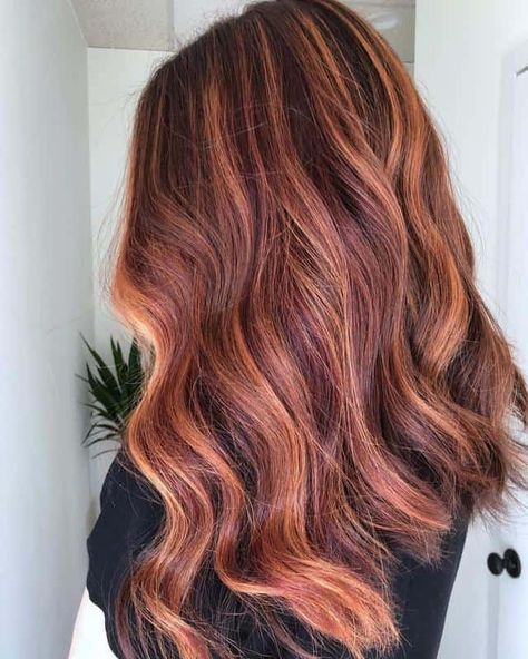 Ombre, Balayage, Brownish Red Hair, Dark Red Hair Color, Brown Hair With Red, Red Brown Hair, Dark Auburn Hair, Natural Red Hair, Red Blonde Hair