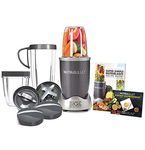 50 of the Most Life-Changing Home Products on Amazon | Whip, pulse, and blend your way to delicious smoothies and healthy, homemade drinks with this countertop blender. Fire it up and watch it dissolve all of your favorite fruits, veggies, and foods into tasty treats in just seconds.  #coolgadgets #homeproducts #realsimple Smoothies, Food Processor, Gadgets, Nutrition, Mixers, Protein, Nutribullet Blender, Food Processor Recipes, Nutribullet Recipes