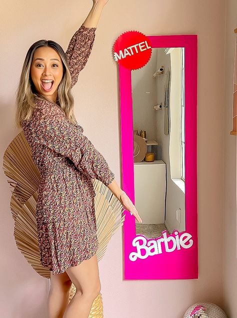 DIY Barbie Box Diy, Barbie, Ideas, Barbie Girl, Barbie Girls Bedroom, Barbie Kids, Barbie House, Barbie Dream, Barbie Girls Room