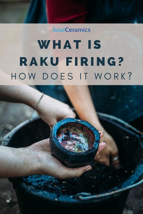 Raku firing is an ancient Japanese ceramics technique that has been used for many centuries to create a very unique finish to wares. The Raku technique dates back to the 16th century, traditionally crafted by hand and not thrown on a potter's wheel. We explain more in this article. #rakufiring #pottery Raku Pottery, Raku Kiln, Ceramic Techniques, Japanese Ceramics, Pottery Techniques, Pottery Sculpture, Pottery Making, Ceramics Ideas Pottery, Pottery Glazes