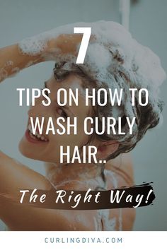Frizzy Hair, Hair Care Tips, Dry Frizzy Hair, Hair Washing, Dry Curly Hair, Curly Hair Care, Hair Hacks, Healthy Hair, Natural Curls Hairstyles