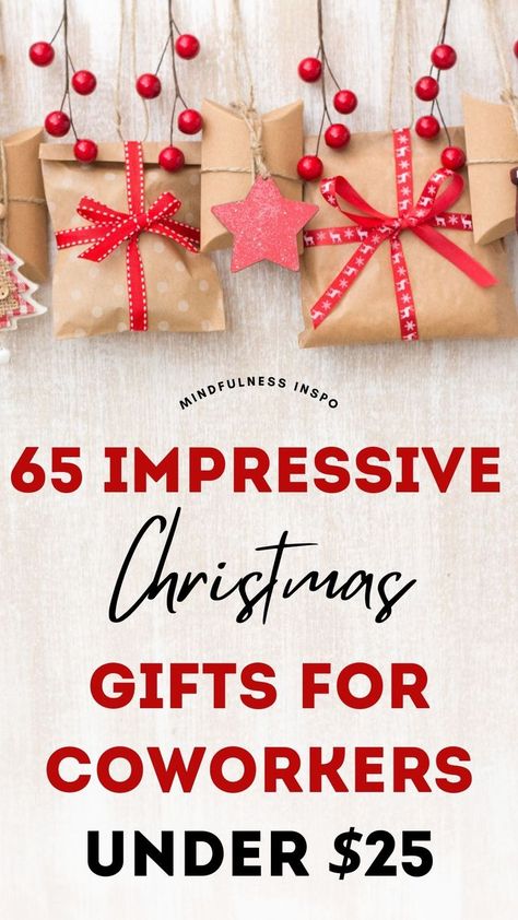 65 impressive Christmas gifts for coworkers under $25 on mindfulnessinspo.com Home Décor, Diy, Art, Create, Knutselen, Kong, Chritmas, Secret Santa, Christmas Gifts