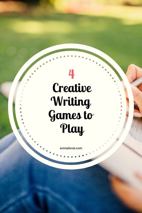 Play, English, Reading, Writing Games For Kids, Writing Games, Fun Writing Activities, Creative Writing Classes, Writing Classes, Creative Writing Exercises