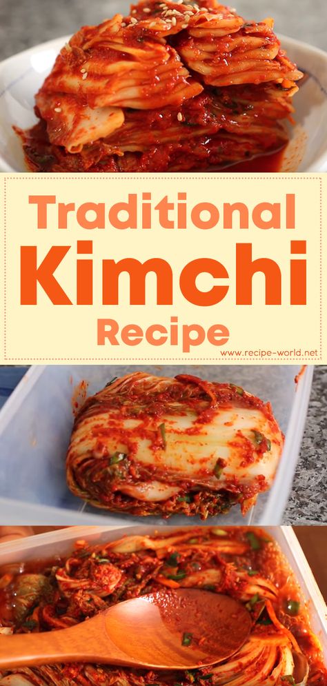 Kimchi Cabbage Recipe, Kimchi Recipe, Traditional Kimchi Recipe, Korean Kimchi Recipe, Asian Dishes, Green Cabbage Kimchi Recipe, Korean Dishes, Asian Cooking, Kim Chee Recipe