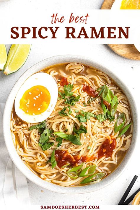 Stir Fry, Snacks, Ideas, Pasta, Ramen Noodle Recipes Soup, Ramen Noodle Soup, Healthy Ramen Recipes, Ramen Noodle Bowl, Ramen Soup Recipes