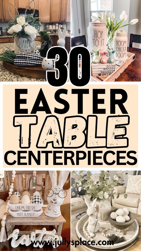 Easter Table Centerpieces Ideas, Easter Table Decorations Centerpieces, Easter Table Settings, Easter Dinner Table Decorations, Easter Dining Table Decor, Easter Table Decorations, Easter Dining Table, Easter Table Decorations Diy, Easter Dinner Table