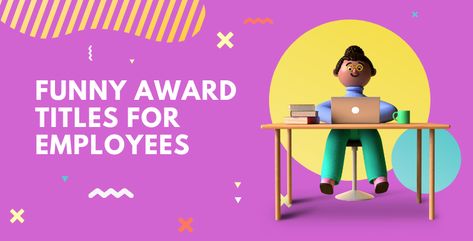 Humour, Funny Employee Awards, Funny Office Awards, Employee Awards, Funny Work Awards Ideas, Staff Awards, Funny Award Titles, Staff Morale, Employee Morale