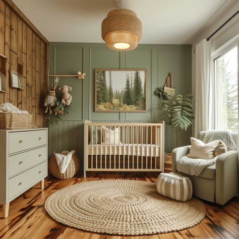 20+ Nature-Inspired Green Nursery Themes for a Serene Baby Space • 333+ Images • [ArtFacade] Nursery Design, Baby Room Decor, Baby Room Design, Baby Room Themes, Nursery Ideas Neutral, Nursery Ideas, Nursery Inspiration, Baby Bedroom, Nursery Room Design