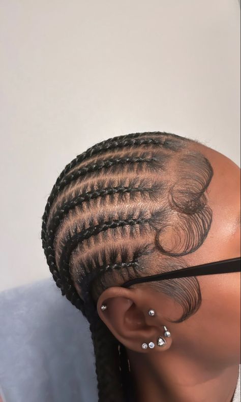 Protective Styles, Piercing, Braided Hairstyles, Braided Cornrow Hairstyles, Box Braids Hairstyles, Cute Braided Hairstyles, Pretty Braided Hairstyles, Braids For Black Hair, Protective Hairstyles Braids