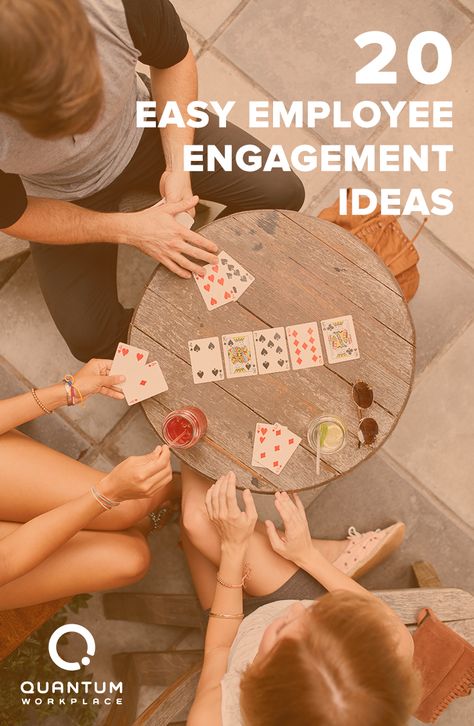 To really move the needle on employee engagement, organizations have to act at the local level. There's no one-size-fits-all approach.   Your managers are in the best position to understand and improve engagement. They're on the front lines with employees day in and day out.  We've got 20 quick and easy employee engagement ideas that even the busiest managers have time for! Click here to learn more. Ideas, Engagements, Organisations, Employee Engagement Activities, Employee Engagement Board, Employee Engagement, Employee Engagement Quotes, Employee Day, Business Strategy