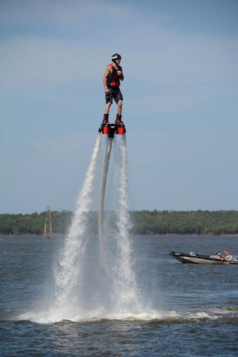 15. Try out the exteme sport, flyboarding, at Keystone Lake. Outdoor, Kos, Summer Bucket Lists, Exterior, The Great Outdoors, Oklahoma, Adventure Travel, Adventure Sports, Places To Travel
