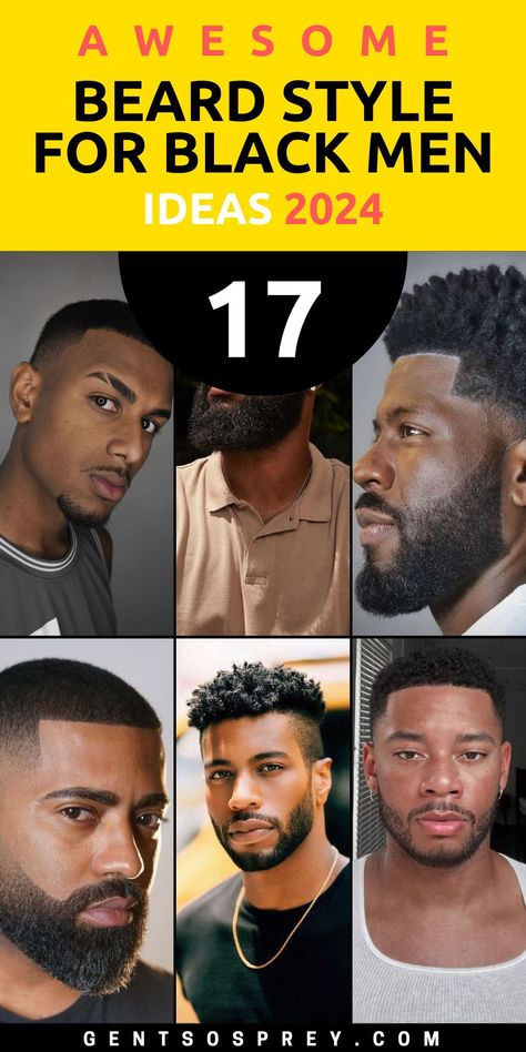 Step into the world of urban street fashion with 17 Beard Style Ideas for Black Men in 2024. Our guide showcases a curated collection of stylish beard ideas tailored to black men. Whether you have a bald head or prefer short hair, we've compiled a range of fashionable beard styles to suit your unique look. Explore modern trends and classic options, and elevate your grooming game this year. Dive into the world of black men's beard style ideas. Black Men Beard Styles, Black Man Beard Styles, Black Men Beards, Beard Styles For Men, Mens Beard Styles Shape, Men Beard, Men's Facial Hair, Black Beard Styles, Beard Styles Short
