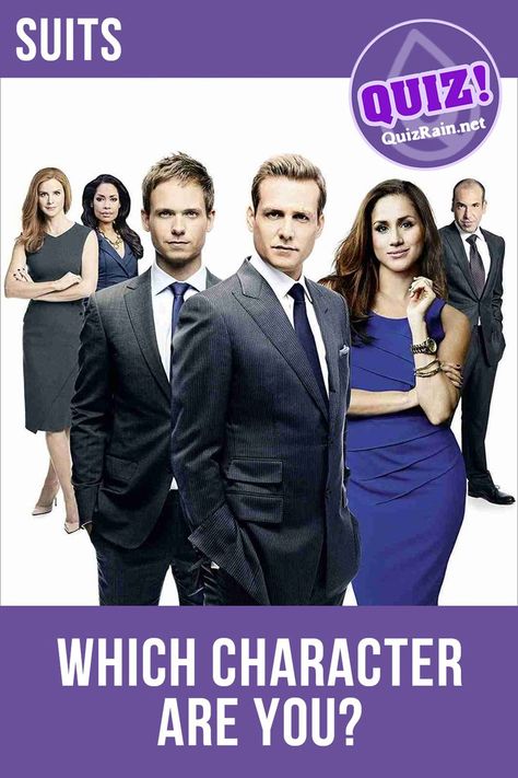 Welcome to quiz: "Which 'Suits' Character Are You?" Answer all questions and find out Which 'Suits' Character Are You! #suitstv #suits #tvshow #quiz Suits, Which Character Are You, Personality Quiz, Quizes Buzzfeed, Quiz, Boyfriend Quiz, Actors, Series