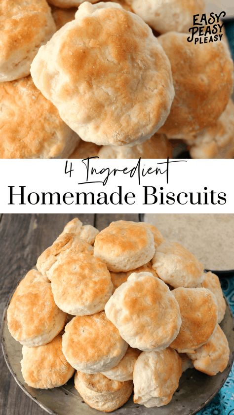 Doughnut, Dessert, Biscuits, Scones, Muffin, Desserts, Homemade Bread, Easy Biscuits With All Purpose Flour, Easy Butter Biscuit Recipe