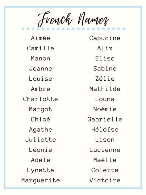 Some French origin and French variation names. Do you have a French name? Share it in the comments! Here is the website to popular French names through the decades: https://www.insee.fr/fr/statistiques/3532172 French Names, Names, French Last Names, Libros, Nama, Best Character Names, Names With Meaning, Pretty Names, Words