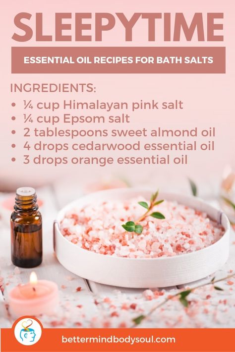 Bath salts are a nice addition to any soak. You can create your own with these recipes using essential oils from Young Living and Doterra. Whether you choose to add singles like lavender or blends like Stress Away, home spas are popping up everywhere as people start creating their own stored in jars. We have tips on how to make your own. If you love body and sugar scrubs you will adore bath salts. Try them all and choose which is best for relaxing. You’ll be surprised how simple it is. #... Essential Oils, Nice, Bath, Bath Salts, Best Essential Oils, Salts, Oils, Oil Recipes, Salt