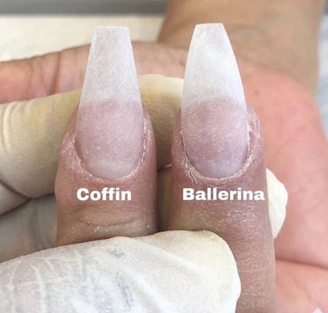 coffin ballerina nails Nail Designs, Pedicure, Cute Acrylic Nails, Cute Nails, Coffin Shape Nails, Nailart, Pretty Nails, Coffin Nails Designs, Nails Inspiration