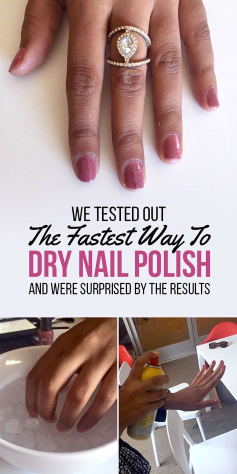 Ideas, Quick Dry Nail Polish, Fast Drying Nail Polish, Nail Polish Dry Faster, Dry Nails Quick, Dry Nail Polish, Dry Nails Fast, Nail Drying, Diy Nail Polish