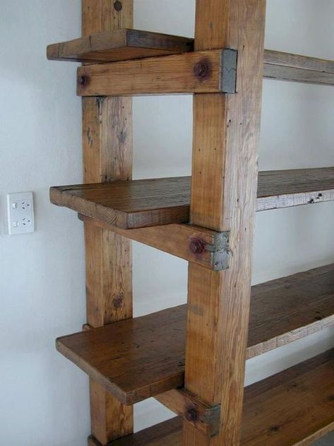 Woodworking Projects, Diy Furniture, Bookshelves Diy, Wood Bookshelves, Diy Bookshelf Design, Diy Woodworking, Wood Shelves, Wood Diy, Woodworking Projects Diy