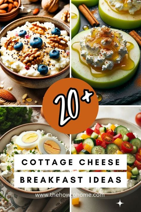 Protein, Ideas, Diy, Breakfast Recipes, Breakfast Receipes, Breakfast Bowls, Breakfast Recipes Easy, Cottage Cheese Breakfast Bowl, Easy Breakfast Options