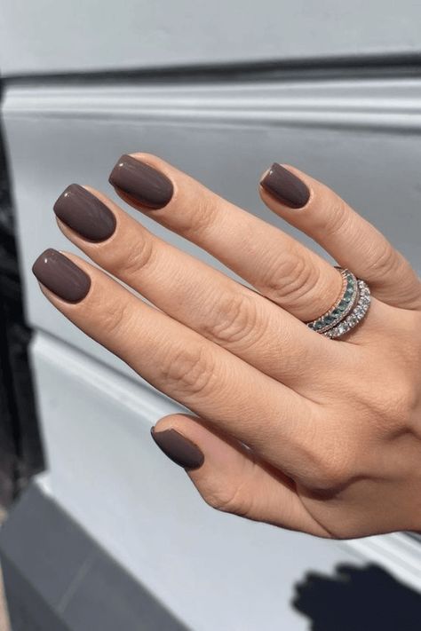 Fall Nail Transformation: Embracing Cozy Colors and Autumn Vibes Ongles, Casual Nails, Chic Nails, Trendy Nails, Classy Nails, Elegant Nails, Pretty Nails, Perfect Nails, Nails Inspiration