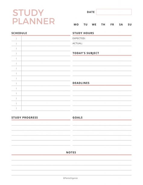 Planners, Life Planner, Motivation, Organisation, College Planner, Study Organization Planners Free Printable, Student Daily Planner, Study Planner Free, Study Planner
