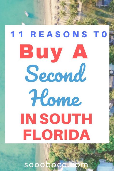 Considering buying a second home in South Florida! Maybe you want to purchase an investment property that you can rent out part time or even as an annual rental. I have put together a list of 11 reasons to buying a vacation home in here!t I absolutely love living in Boca Raton and South Florida! Apparently South Florida is the place to be and with our fabulous lifestyle, beaches, warm weather, no state income tax, Miami Vice like vibe and more the real estate market is hot, hot, hot! Home, Florida, Florida Vacation Rentals, South Florida, Rental Property, Rental, Florida Rentals, Buying Property, House Rental