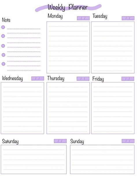 Ipad, Weekly Planner Template, Planner Weekly Layout, Weekly Calendar Template, Weekly Planner, Monthly Planner Template, Weekly Planner Printable, Daily Planner Template, Free Daily Planner Printables