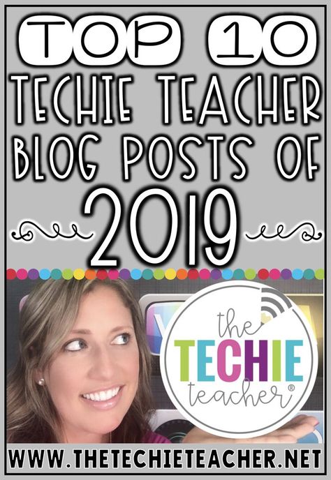Top 10 Techie Teacher Blog Posts of 2019: tech tips, tech tools, apps, add-on, ideas for the Google Classroom and so much more are included in this list of technology integration ideas for the elementary classroom. Education Quotes, Apps, Planners, Teacher Blogs, Teacher Technology, Teacher Tips, Elementary Teacher, Teacher Hacks, Special Education Classroom