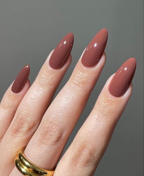 Almond Nails Winter Colors 2023 - 2024 20 Ideas: A Trendsetter's Guide - women-club.online Ongles, Cute Nails, Uñas, Casual Nails, Trendy Nails, Soft Nails, Chic Nails, Pretty Nails, Classy Nails