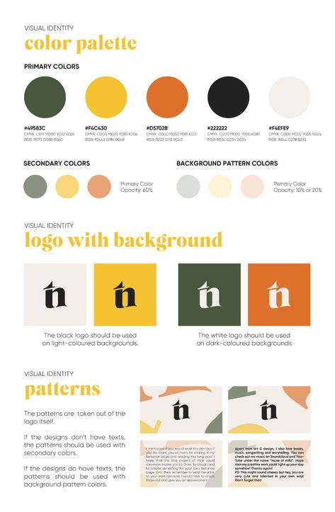 thaongoc / Personal Branding on Behance Web Design, Brand Identity, Branding Design, Identity Design, Corporate Design, Brand Identity Design, Brand Color Palette, Brand Colors, Branding Design Logo